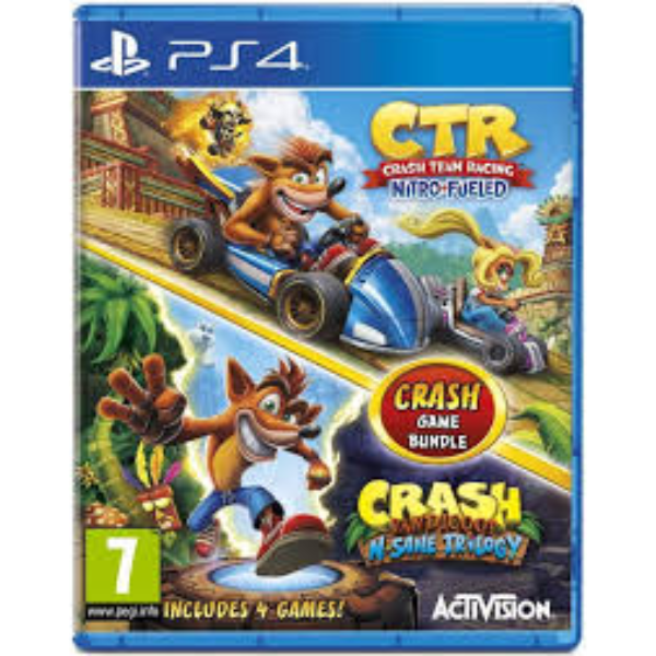 Crash Bandicoot N.Sane Trilogy & Crash Team Racing Nitro-Fueled (PS4)