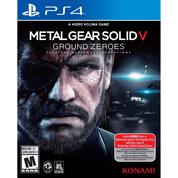 Metal Gear Solid V Ground Zeroes (PS4)