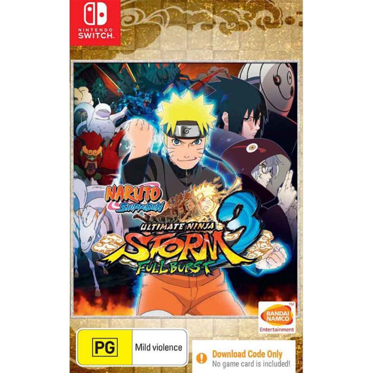 Naruto Shippuden: Ultimate Ninjia Storm 3 (Код загрузки) (NS)