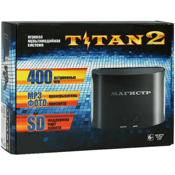 SEGA Magistr Titan 2 (400 встроенных игр)