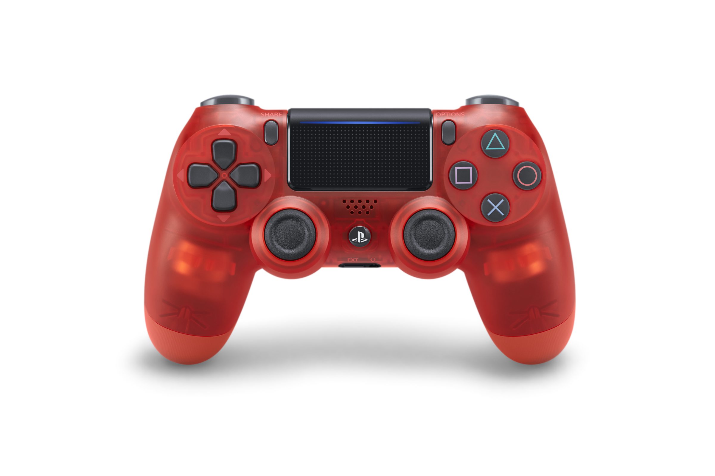 Sony PS4 DualShock 4 Crystal Red — New V2