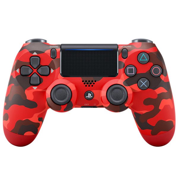 Sony PS4 DualShock 4 Red Сamouflage — New V2