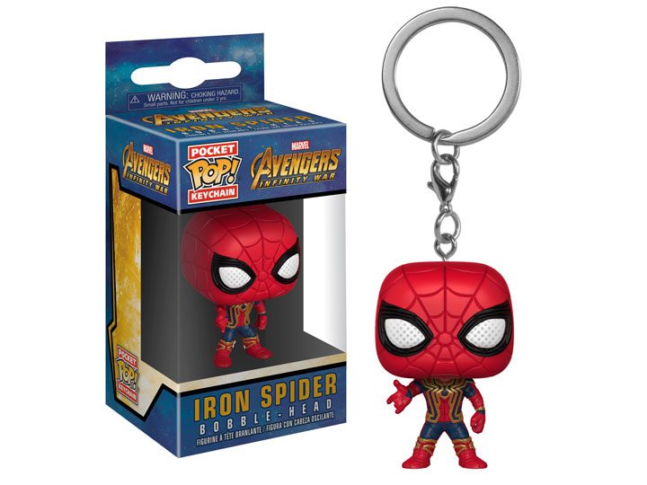 Брелок Funko Pocket POP! Keychain: Marvel: Avengers Infinity War: Iron Spider 27302-PDQ