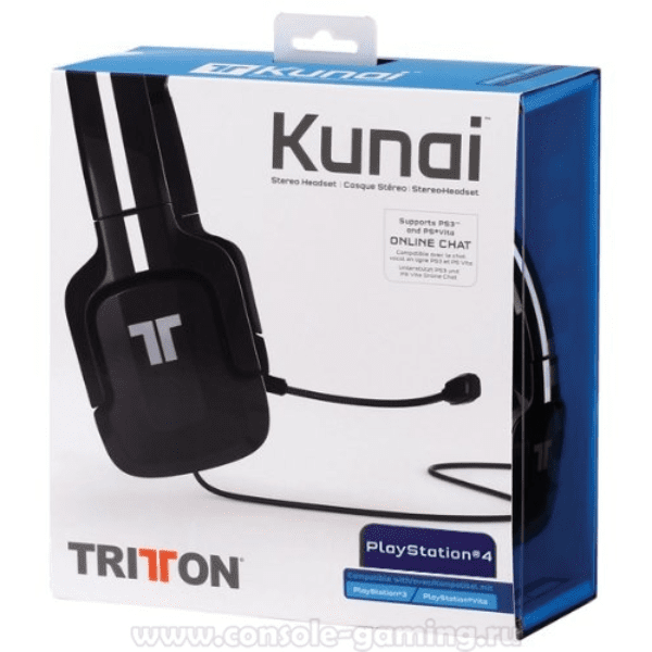 Наушники с микрофоном Tritton Kunai Stereo Headset (PS4