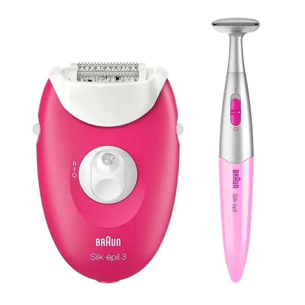 Эпилятор Braun SE-3420 + триммер Braun FG 1100
