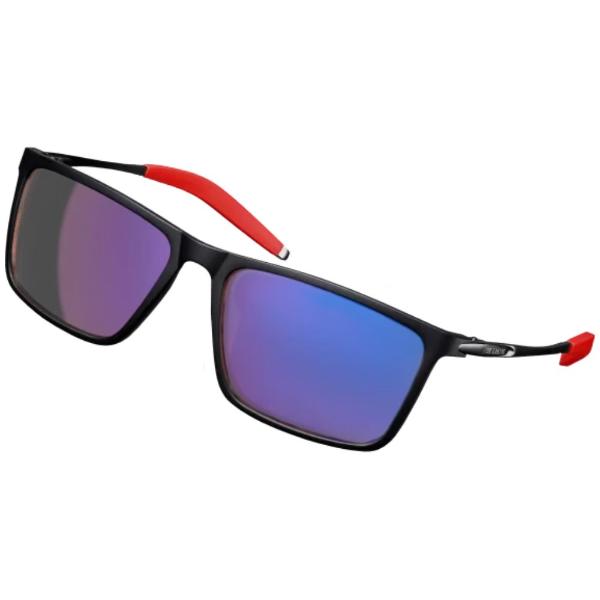 Очки 2E Gaming Anti-blue Glasses Black-Red с антибликовым покрытием