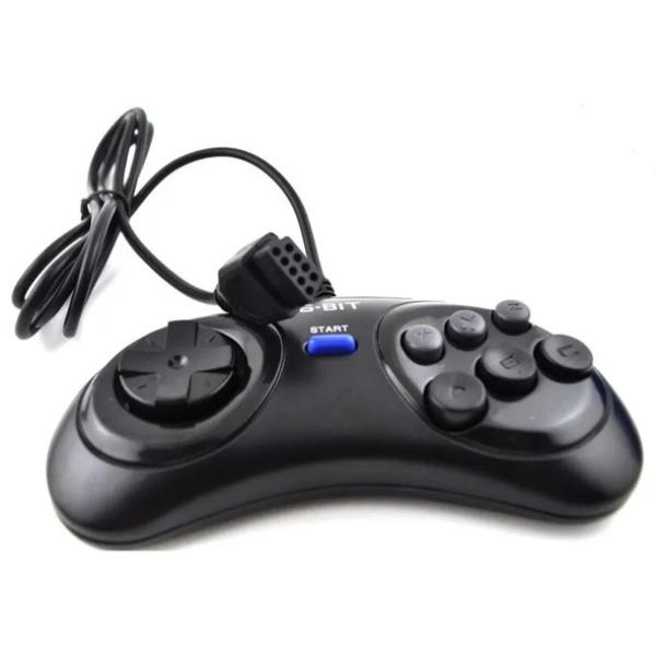 Retro Genesis Controller 16 Bit джойстик проводной с кнопкой Mode