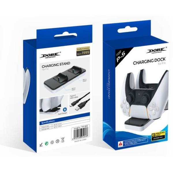 PS5 DOBE Charging Stand Dual Controller