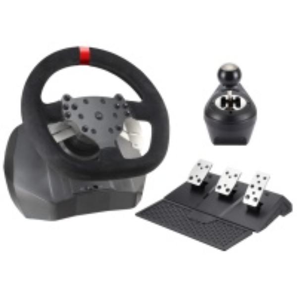 Игровой Руль Artplays V-1200 Pro Premium Leather Edition (PS4, PC, Xbox One, NS, Xbox 360)