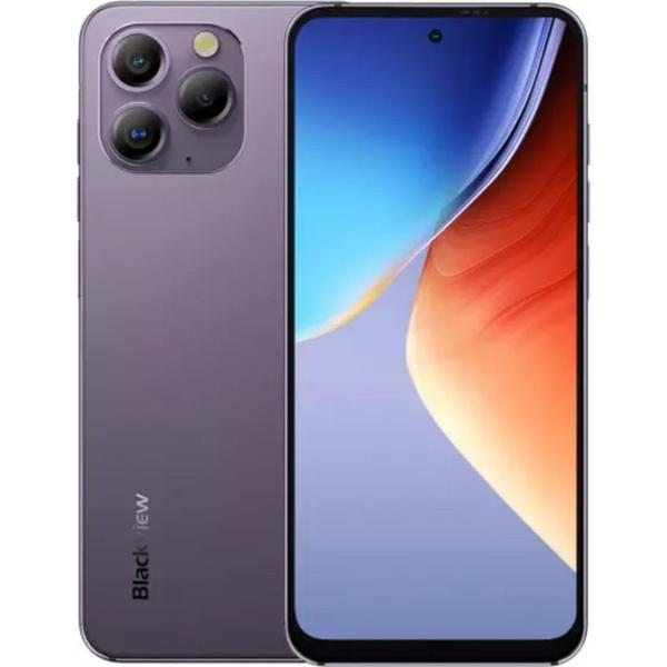 Смартфон Blackview A96 6.5" 8/256GB, 2SIM, 4380мА•ч, фиолетовый