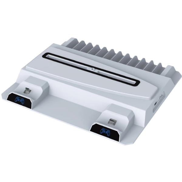 Вертикальный стенд Artplays Cooling Station для PS5 DEUHD с зарядкой для DualsenseDualsense Edge