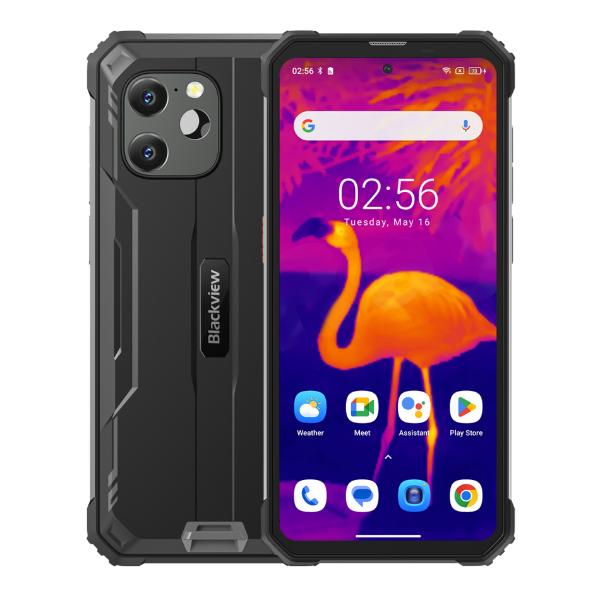 Смартфон Blackview BV8900 6.5" 8/256ГБ, 2SIM, 10000мА•ч, черный UA (с тепловизором)