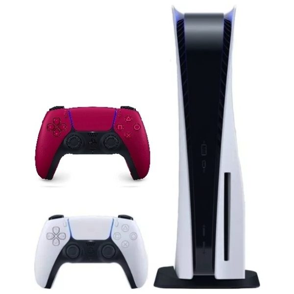 Sony PlayStation 5 белый + геймпад Dualsense Cosmic Red