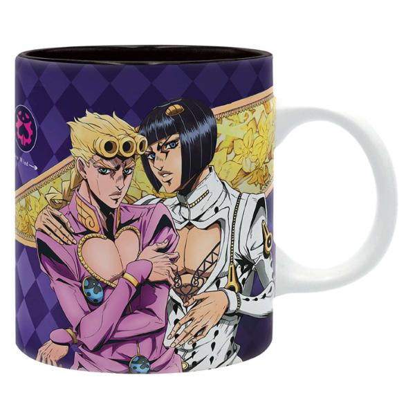 Кружка керамическая Jojo's Bizarre Adventure Mug 320 мл Giorno & ABYMUG867