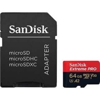 Sandisk 64GB Extreme Pro MicroSD UHS I Card 200MB/s