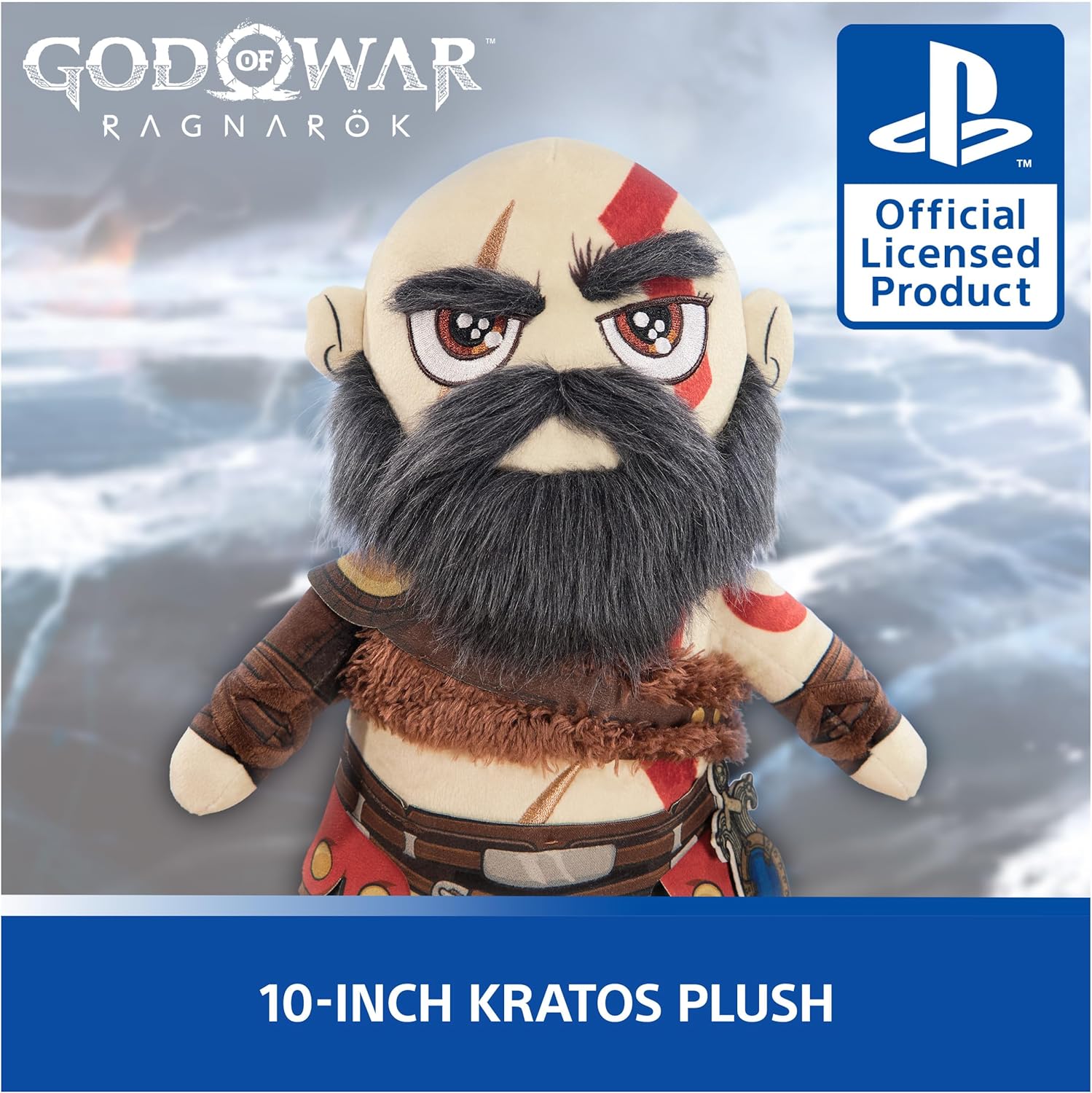 Плюшевая игрушка Kratos - PlayStation God of War Ragnarok — изображение 2