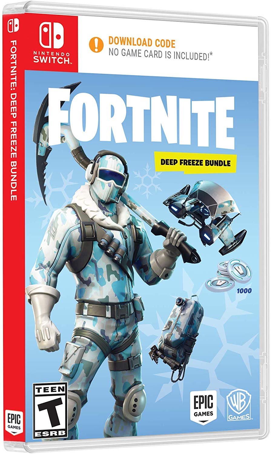 fortnite deep freeze bundle ns 15 000 kupit - nintendo switch fortnite bundle kupit